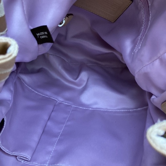 Coach Kristine Signature Handbag - Gently Used - Great Condition Large -… - Picture 7 of 11